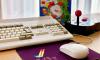 A photo of the Commodore Amiga 1200 computer